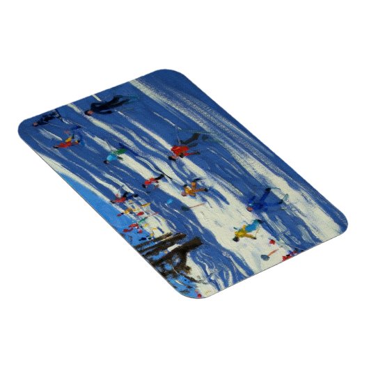 Blue shadows Morzine Magneet (Rechterzijde)