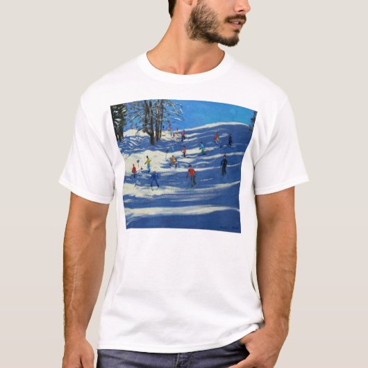 Blue shadows Morzine T-shirt (Voorkant)