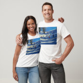 Blue shadows Morzine T-shirt (Unisex)