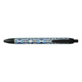 Blue Shamse Zwarte Inkt Pen (Achterkant)