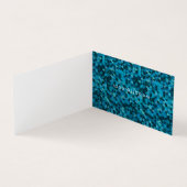 Blue Shapes Corporate Visitekaartje (Binnen)