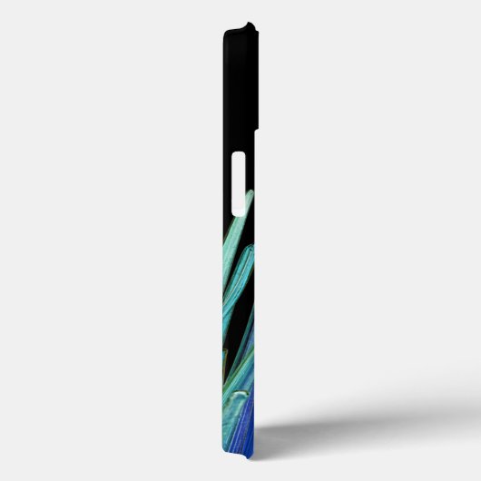 blue shards Hoesje-Mate iPhone case (Achterkant / Rechts)