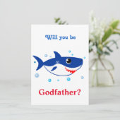 Blue Shark Godfather Voorstel voor Baby haai (Staand voorkant)