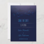 Blue Shark Wedding | De Kaart Datum opslaan (Voorkant)