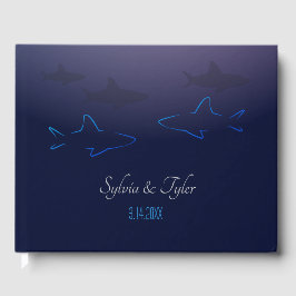 Blue Shark Wedding Gastboek Gastenboek