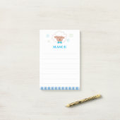 Blue Sheep Post It Note (Op bureau)