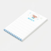 Blue Sheep Post It Note (Schuin)