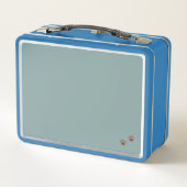 Blue Shiba Inu Lunchbox Schattigee Puppy Bento (Achterkant)
