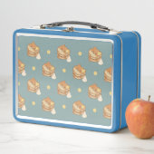 Blue Shiba Inu Lunchbox Schattigee Puppy Bento (In situ)