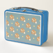Blue Shiba Inu Lunchbox Schattigee Puppy Bento (Voorkant)