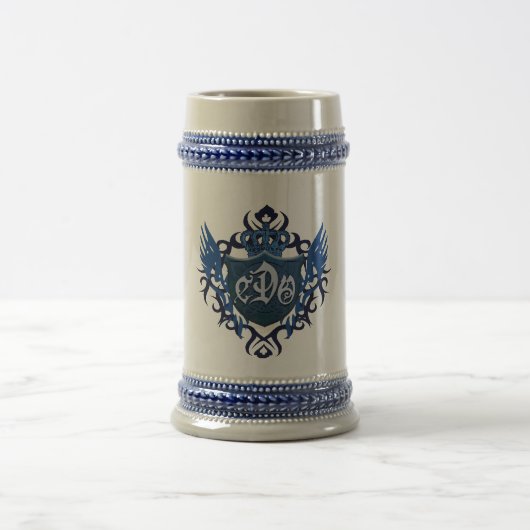 BLUE SHIELD-Beer Stein Bierpul (Center)