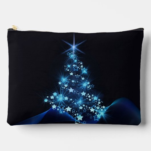 Blue Shine of Stars op de kerstboom Etui (Voorkant)