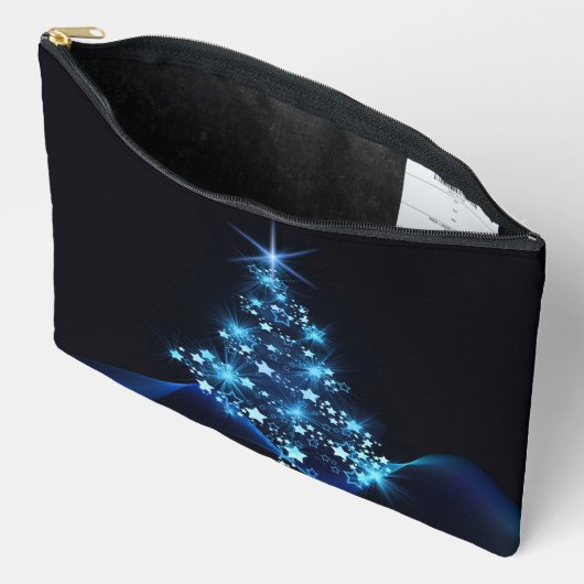 Blue Shine of Stars op de kerstboom Etui (Open)