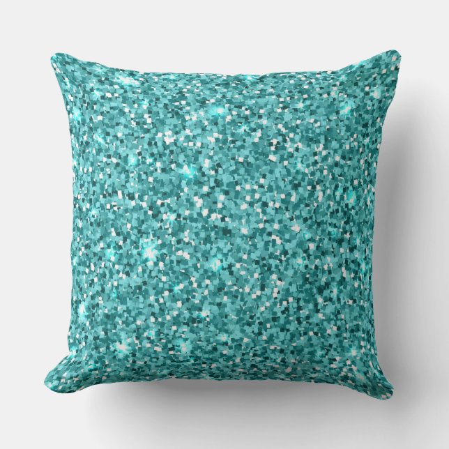 Blue Shine Pillow Kussen (Voorkant)