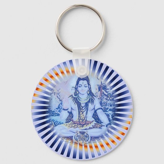 Blue Shiva Sleutelhanger (Voorkant)
