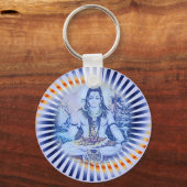 Blue Shiva Sleutelhanger (Voorkant)