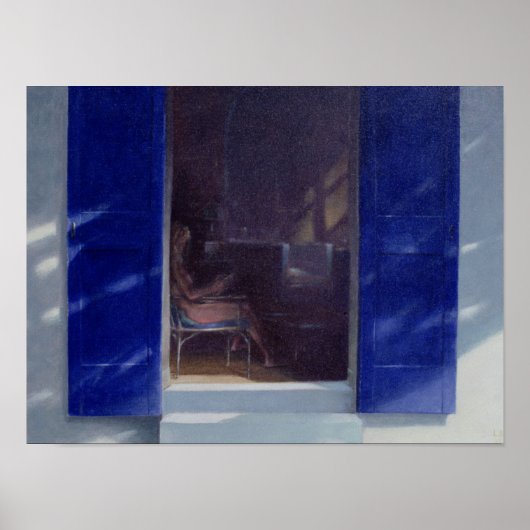 Blue Shutters 1985 Poster (Voorkant)