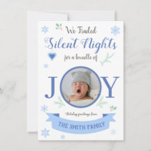 Blue Silent nights bundle of joy