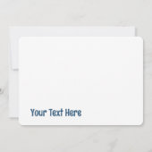 Blue Silk Kaart (Achterkant)