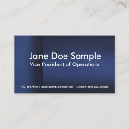 Blue Silk Résumé-netwerkkaarten Visitekaartje