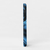 Blue Silk wave Case-Mate iPhone Case (Achterkant/links)