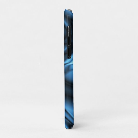 Blue Silk wave Case-Mate iPhone Case (Achterkant/links)