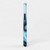 Blue Silk wave Case-Mate iPhone Case (Achterkant/rechts)