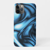 Blue Silk wave Case-Mate iPhone Case (Achterkant)