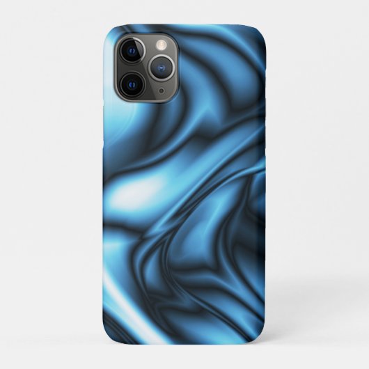 Blue Silk wave Case-Mate iPhone Case (Achterkant)
