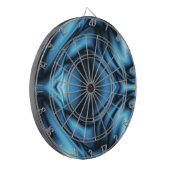 Blue Silk wave Dartbord (Voorkant Links)