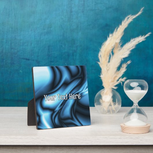 Blue Silk wave Fotoplaat (Insitu)