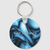 Blue Silk wave Sleutelhanger (Voorkant)