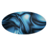 Blue Silk wave Snijplank (Hoek)