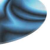 Blue Silk wave Snijplank (Hoek)