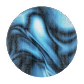 Blue Silk wave Snijplank (Voorkant)