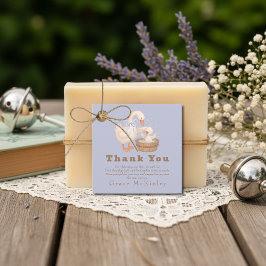 Blue Silly Goose Favor Tags Bedankjes Labels