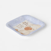 Blue Silly Goose Papieren Bordje (Gebogen)