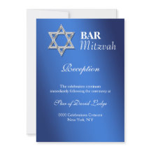Blue Silver Bar mitzvah beroemdheden RECEPTION