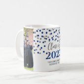 Blue Silver Class van de 2025 Coffee Mok (Voorkant links)