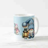 Blue & Silver Gonk Mug Koffiemok (Voorkant rechts)