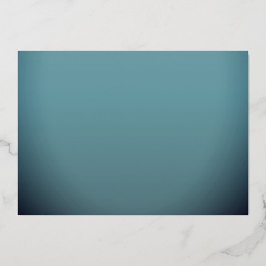 Blue Silver MBA Afstuderen Folie Uitnodiging (Achterkant)