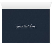 Blue Silver Snowflakes trouwlijstnummers (Binnen Horizontaal (Onder))