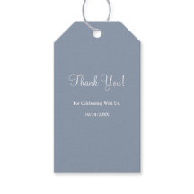 Blue Simple Wedding Gift-Labels