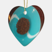 Blue Skeezer Keramisch Ornament (Links)