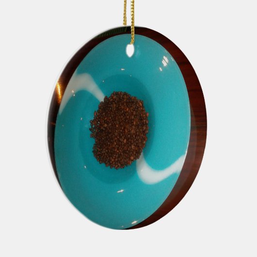 Blue Skeezer Keramisch Ornament (Rechts)