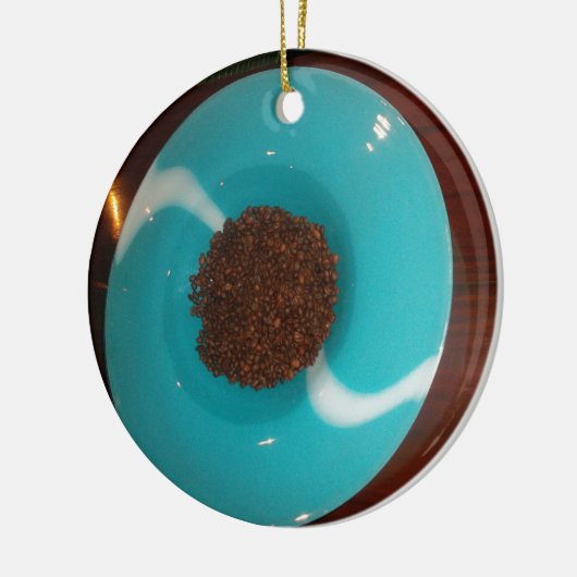 Blue Skeezer Keramisch Ornament (Links)