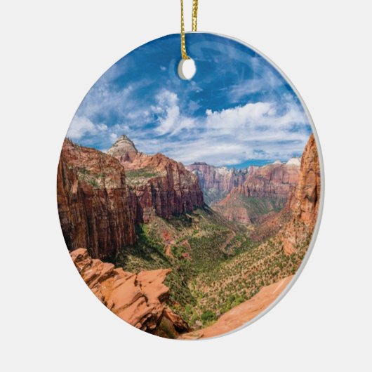 BLUE SKIES BIJ ZIONS KERAMISCH ORNAMENT (Links)