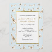 Blue Skies & Butterflies Wedding   Kaart (Voorkant / Achterkant)