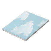 Blue Skies Clouds Notitieblok (Linkerzijde)