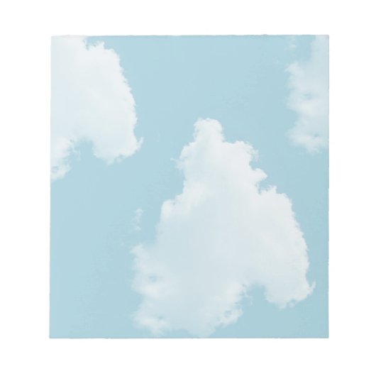 Blue Skies Clouds Notitieblok (Voorkant)